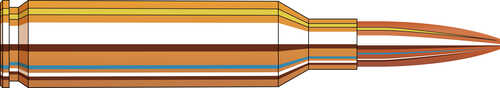 6mm <span style="font-weight:bolder; ">Creedmoor</span> 20 Rounds Ammunition Hornady 105 Grain Jacketed Hollow Point