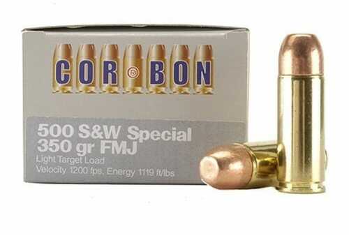 Corbon Hunter 500s&w 350gr Fmj Ammo 20Round