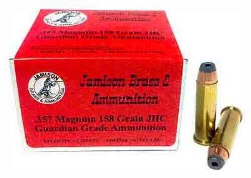 357 Magnum 20 Rounds Ammunition Jamison 158 Grain Hollow Point