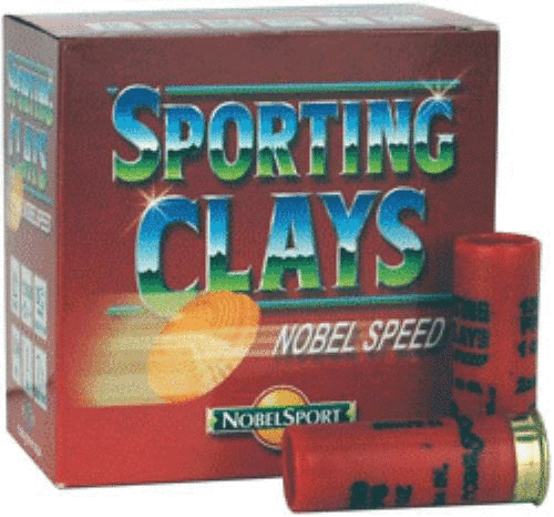Nobel Sport Nobelsport Ammunition Nobelspeed 12 Gauge 1300fps. 1oz. #8 25-pack