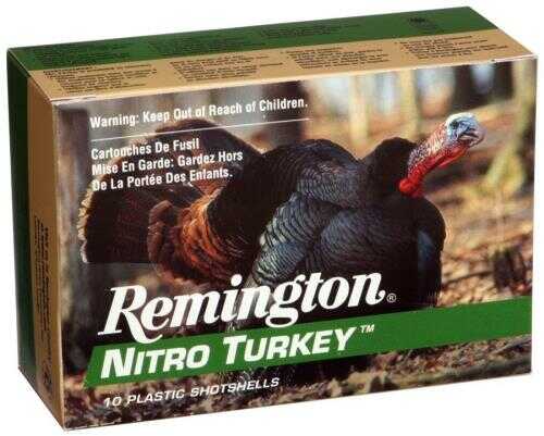 12 Gauge 10 Rounds Ammunition Remington 3" 1 7/8 oz Lead #4