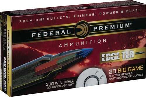 300 Winchester Short Magnum 20 Rounds Ammunition Federal Cartridge 200 Grain Polymer Tip