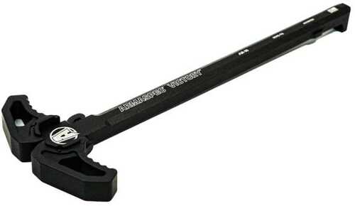 Armaspec Classic Charging Handle Ambidextrous Fits AR-10 Anodized Finish Black ARM166-BLK