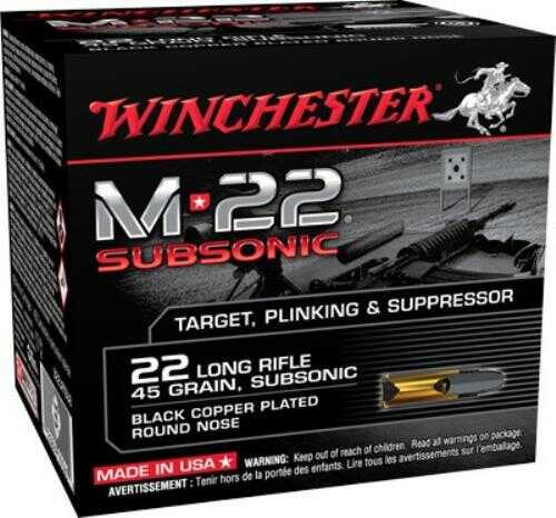 22 Long Rifle 800 Rounds Ammunition Winchester 45 Grain Lead