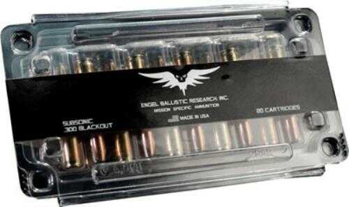 300 AAC Blackout 20 Rounds Ammunition EBR 220 Grain Soft Point