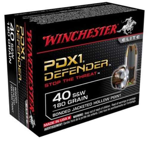 40 S&W 20 Rounds Ammunition Winchester 180 Grain Soft Point