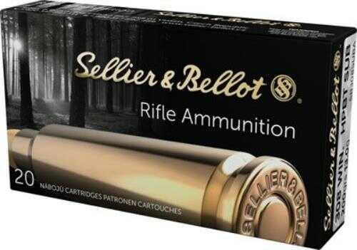 Click to see larger image. 30-06 Springfield 20 Rounds Ammunition Sellier & Bellot 150 Grain Full Metal Jacket