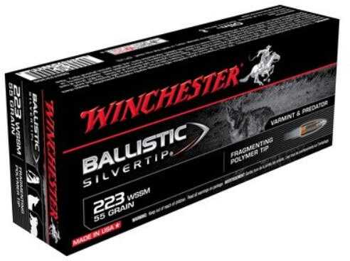 223 Winchester Super Short Magnum 20 Rounds Ammunition 55 Grain Ballistic Tip