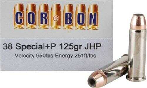 Corbon Ammo .38 Special+P 125Gr. JHP 20-Pack