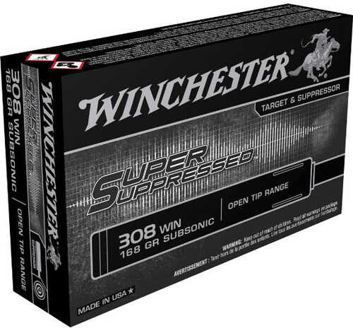 308 Winchester 10 Rounds Ammunition 150 Grain Open Tip Range