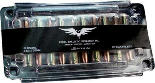 7.62X39mm 20 Rounds Ammunition EBR 220 Grain Soft Point