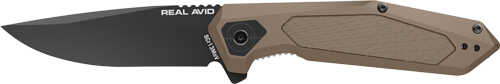 Real Avid RAV-3 Knife Assisted Folding 3.25" Blade Tan