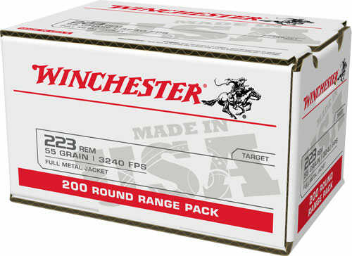 223 Remington 800 Rounds Ammunition Winchester 55 Grain FMJ