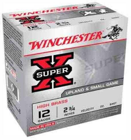 12 Gauge 25 Rounds Ammunition Winchester 2 3/4" 1 1/4 oz Lead #4