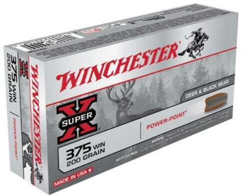 375 Winchester 200 Grain Soft Point - 20 Rounds for Big Game Performance