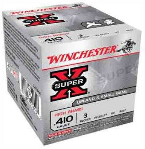 410 Gauge 25 Rounds Ammunition Winchester 3" 11/16 oz Lead #4