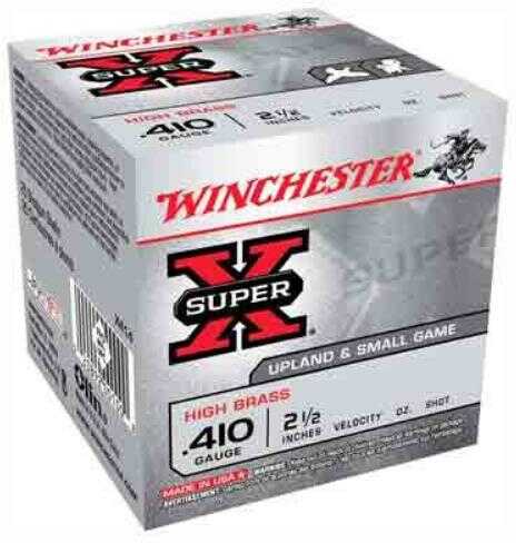 410 Gauge 25 Rounds Ammunition Winchester 1/2" oz Lead #6