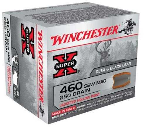 460 S&W Magnum 20 Rounds Ammunition Winchester 250 Grain Hollow Point
