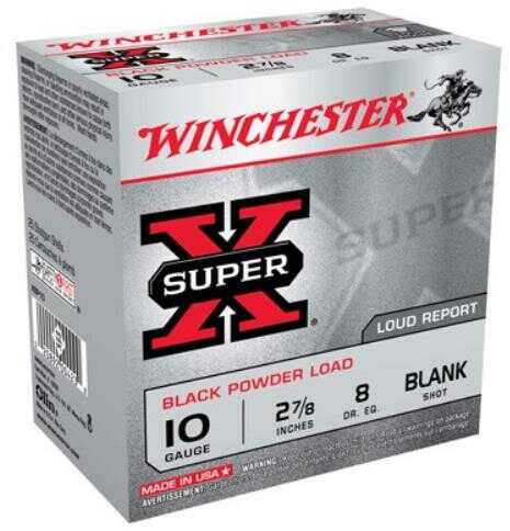 10 Gauge 25 Rounds Ammunition Winchester 7/8" Blank #Blank