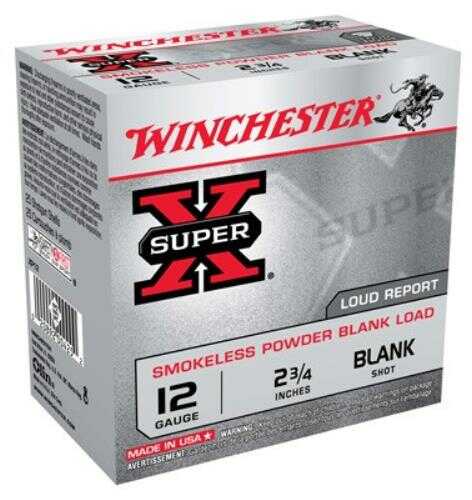 12 Gauge 25 Rounds Ammunition <span style="font-weight:bolder; ">Winchester</span> 3/4" Blank #Blank