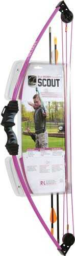 Bear Archery Youth Bow Set Scout Purple AMBIDEX Age 4-7 Md: AYS6000PL