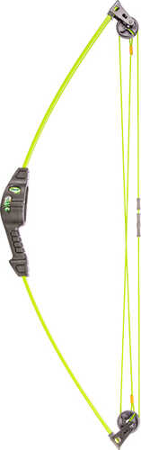 Click to see larger image. Bear Archery Youth Compound Bow Spark AMBI Green Age 5-10