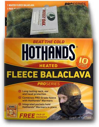 Hothands Heated Balaclava Mossy Oak Bu W/free Pck Warmrs