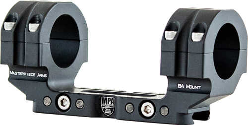 MASTER PIECE ARMS Scope Mount BA 1-Pc 30MM 1.250" 0 MOA Black