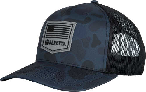 Beretta Cap Pm Trucker R 112 Rubber Patch Blue-img-0