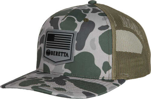 Beretta Cap Pm Trucker R 112 Rubber Patch Green-img-0