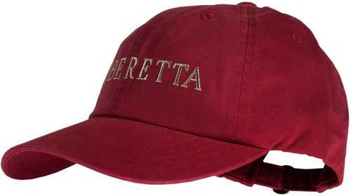 Beretta Cap Logo Cotton Twill Crimson