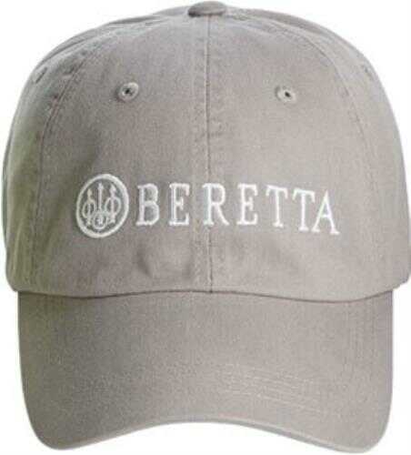 Beretta Cap Logo Cotton Twill Navy Grey Md: BC082091440908