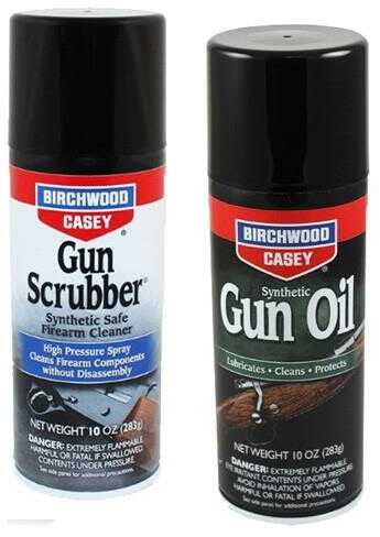 Birchwood Casey 33302 Gun Scrubber Gun Oil Combo Synthetic