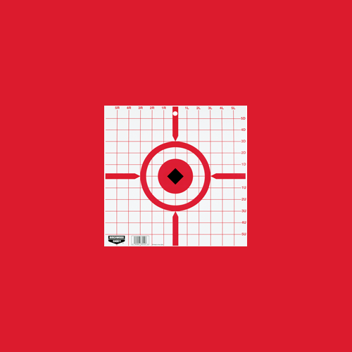 Birchwood Casey B/C Target Rigid Paper 12" Crosshair Sight-In 10 Targets