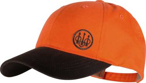 Beretta Cap Upland with Offset Logo Cotton Orange/Brown