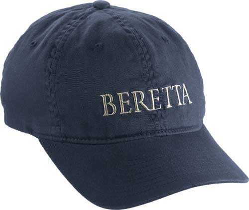 Beretta Cap Weekender Baseball Cotton Navy Blue With Logo Md: BC88917558