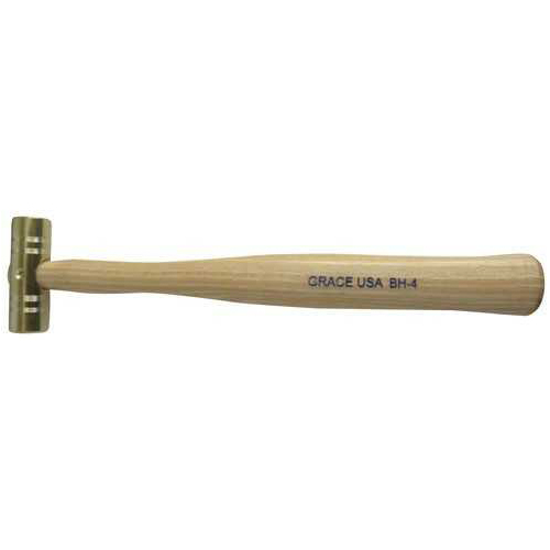 Grace USA Tools Hammer 4 Oz Brass