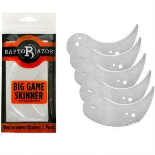 Raptor Razor Replacment Blades Big Game Skinner 5 pk. Model: BLBG200