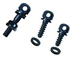 The Outdoor Connection TOC Swivel Base (STUDS) Set 3-Piece Black