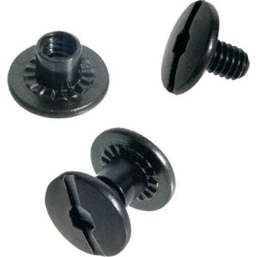 The Outdoor Connection TOC Chicago Screw Set 6 PIECES Black