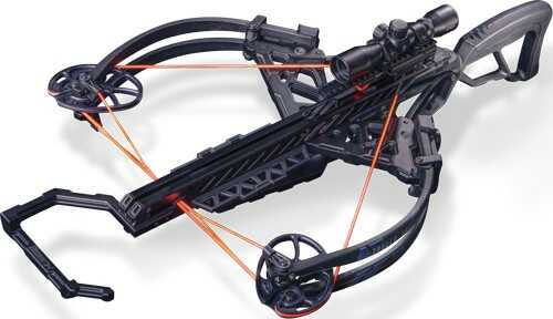 Click to see larger image. Bear Archery X Crossbow Kit BRUZER FFL XF425 Scope 335Fps Black