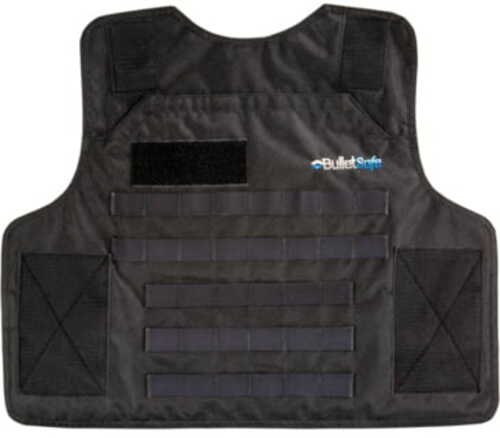 Bulletsafe Tactical Plate Carrier Black Osfm