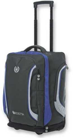 Beretta Luggage Cabin Trolley 21”x14”x9.5”. Black/Grey/Blue Md: BSH330810921