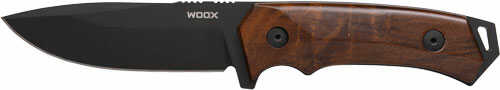 Woox Knife Rock 62 Fixed Blade 4.25" Walnut Plain Handle