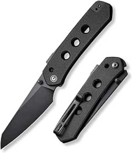 Civivi Knife Vision Fg 3.54" Black G-10/black Nitro V Blade