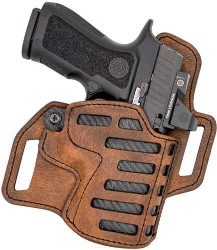 Versacarry Compound OWB Holster Size 2 For 1911 Brown RH