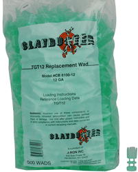 Claybuster Wads Buster Replacement For Rem TGT12 500Pk