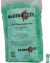Claybuster Wads Buster Replacement For Rem TGT12 500Pk