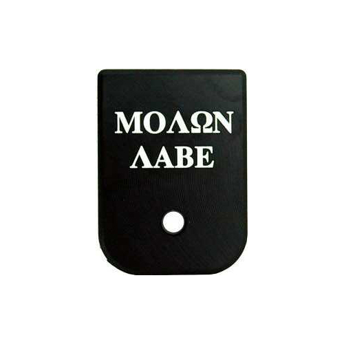 CruxOrd Magazine Base Plate MOLON LABE Fits Most for GlockS