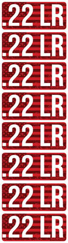 MTM Ammo Caliber LABELS .22LR 8-Pack